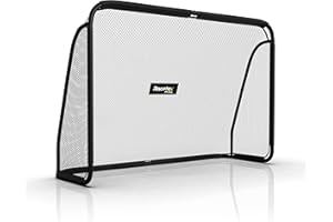 ‎RACETEX Racetex Fussballtore für Garten Kinder und Erwachsene [MODERNES Design] - Fußballtor Kinder mit Stabiler Stahlrahmen Front - Fußballtore Kinder inkl. Edelstahl Erdankern - Fußball Tor