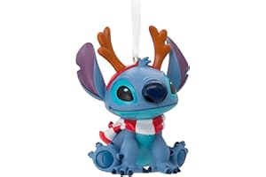 Hallmark Disney Lilo & Stitch with Antlers - Adorno navideño