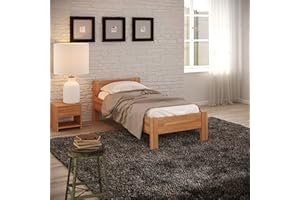 ‎KROK WOOD Krok Wood Seniorenbett SiSi aus Massivholz (Buche, 100 x 200 cm)