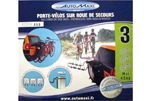 Montblanc Automaxi Rider 4 x 4 Porte-vélos sur Roue de Secours