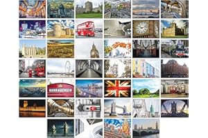 BEAR AND BEE 40 cartoline di Londra – 40 diversi disegni stampati su carta spessa