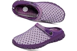 Hsyooes Uomo Donna Zoccoli Scarpe da Spiaggia Traspirante Antiscivolo Scarpe da Doccia Estive Ciabatte Scarpe Giardino Infradito Estate