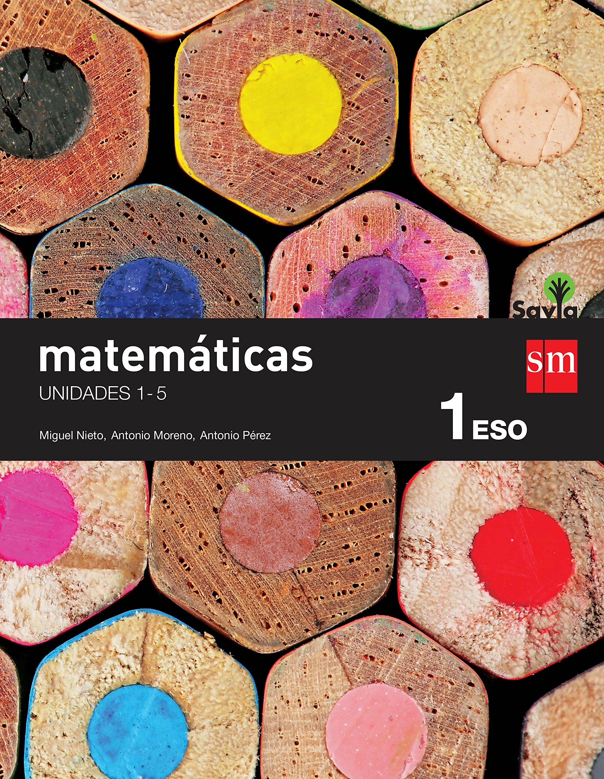 Matemáticas. 1 ESO. Savia. Trimestres - Pack de 3 libros