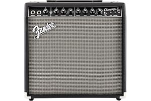 Fender Champion II 50W Combo Amplificatore per Chitarra – Potenza Maggiore, Effetti e Modelli Amplificatori Migliorati, Nero/Argento, Ideale per Chitarra Elettrica