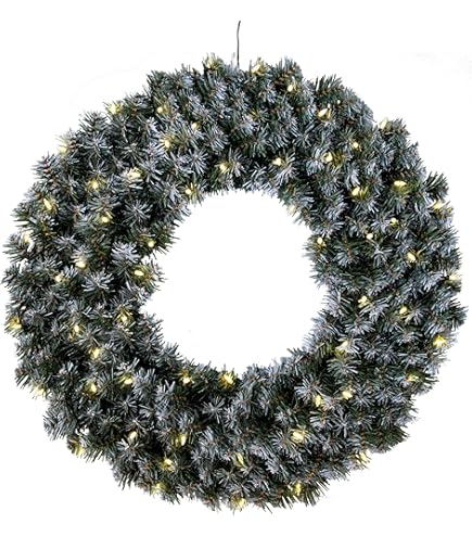 Magischer Weihnachtskranz Mit LED-Lichtern - Drei Stile Für Festliche Stimmung