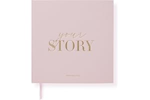 BIBI & BEAU Libro de recuerdos para bebé de 132 páginas, álbum de recortes y álbum de fotos | Regalos para recién nacidos | Se puede personalizar con tus propias fotos | Rosa