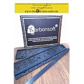 Karbonsoft 2 Adet Ara&ccedil; Oto Plakalık karbonNM509