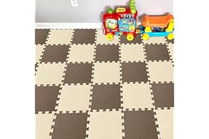 YIMINYUER® 25 Piezas (30cmx30cmx1cm Cada Pieza), Infantiles Alfombrillas para Puzzles, Bebés Alfombras Puzzles y Juegos, Niños Alfombra Puzzle Bebe R06R10G301025
