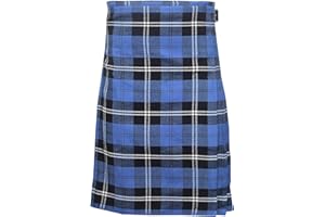SHYNE KILTS U.K 8 Garten Kilts Schottische Herren Kilts 16oz, Freizeit Kilt, Verschiedene Größen - Ramsay Blau