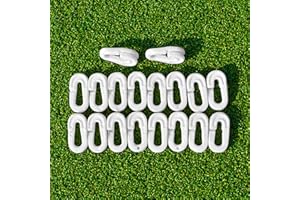 FORZA Football Goal Net Clips - [Bulk Buy] | 7x Pack Sizes | Hard-Wearing Plastic & 100% Weatherproof | Compatible With All Goals | Easy To Secure | Football Net Accessories