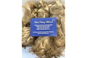 BALLYMAC ALPACA Bird Nesting Material (Alpaca Fibre) Wool Natural Organic