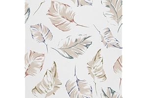 HEKO PANELS Tessuti Per Tappezzeria Al Metra Stoffa Rivestimenti Di Mobili Sedie Poltrone Divani Cuscini Pouf Impermeabile Foglie 1 Metro 155 x 100 cm