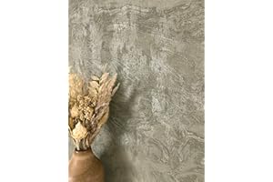 NEWROOM Tapete Grün Vliestapete Einfarbig - Unitapete Uni Grau Marmor Struktur Modern inkl. Tapezier-Ratgeber