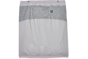 CHICCO Boppy 4 & More Multi Use-Cover, Cover Multifunzione per Allattamento, Sciarpa, Copertura per Ovetto, Protezione per Seggiolone e Carrello della Spesa, Lavabile in Lavatrice, Grigio