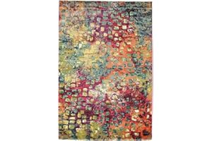 RugVista Davina, Dywan, Dywany nowoczesne, 230 x 160 cm, Prostokąt, Wysoki, Pokój dzienny, Jadalnia, Sypialnia, Kuchnia, Czyścić wyłącznie chemicznie, oeko_tex_100, Wielobarwność