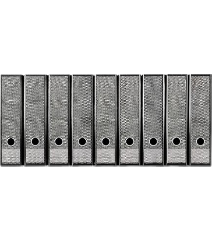 Etichette Autoadesive Per Raccoglitori Codiarts - Set Da 9 Con Motivo Mare