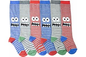 Renato Balestra 6 Paia - Calzini invernali bambino con punte e talloni rinforzati - Varie fantasie - Made in Italy - No pilling - Non lasciano segni
