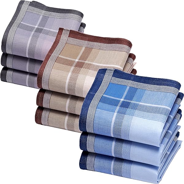 Fazzoletti Di Stoffa Spessa Merrysquare - 9 Pezzi 40x40 Cm In Cotone | Modello Arthur - Foto 12