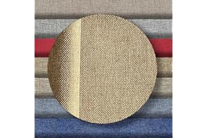 IK SIKD Tela para Tapizar Sillas 2x1,40 M. Telas para Sofas, Sillones, Cojines. Antidesgarro y Resistente. Loneta por Metros. (Beige oscuro)