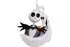 Hallmark Jack Skellington och noll prydnad, The Nightmare Before Christmas Tree dekoration, Disney hängande prydnad, jul häng