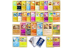 Odisey-Kartenset aus 50 Original Pokemon Karten deutsch für Adventskalender 2023 | 5 Holo/Reverse Holo & 1 Rare | Jedes Set ist einzigartig | 50 Verschiedene Pokemon Karten | Inklusive Sleeves
