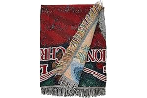 Northwest National Lampoons Boże Narodzenie wakacje tkany gobelin narzuta koc, 122 x 152 cm, stos prezentów