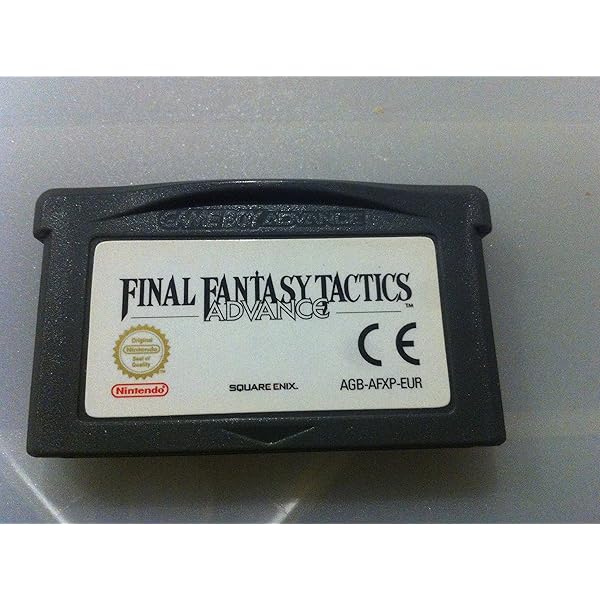 Final Fantasy I, II, IV, V et VI Game Boy Advance Neuf sous Blister version Anglaise - Jeux vidéo