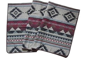 RUTH&BOAZ Outdoor Wool Blend Blanket Ethnic Inka Pattern(L)