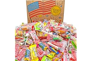Heavenly Sweets | American Sweets Gift Box | 120+ Piece USA Party Sweets Candy Kids Adults | Pinata Birthday Anniversary Fathers Day Mothers Day Easter Hamper | Mixed Assortment