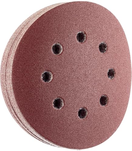 Lot 25 Disques Agrippants Wolfcraft Grain 80 - Ø125mm Pour Ponceuses Excentriques