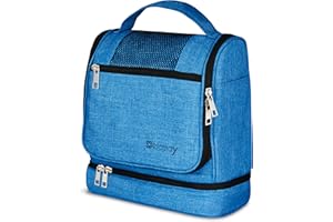 DELAWAY XXL Kulturbeutel zum Aufhängen - Kulturtasche in Premium-Qualität - Design 2025