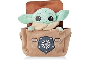 Simba Toys 6315875807 Peluche Baby Yoda dans Un Sac de 18 cm