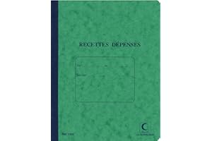 ELVE - Recettes dépenses - 220 x 170 - 80 pages