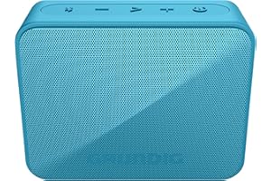 Grundig GBT Solo Blue - Bluetooth Lautsprecher, 30 Meter Reichweite, mehr als 20 Std. Spielzeit, Blau