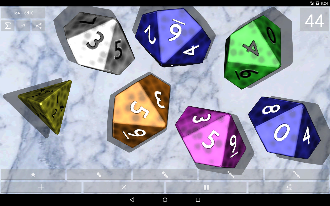 DnDice 3D RPG Dice Roller Amazon.de Apps & Spiele