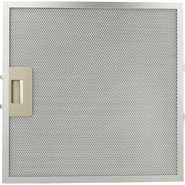 vhbw Filter Metallfettfilter, Dauerfilter 32 x 32 x 0,85cm Ersatz 