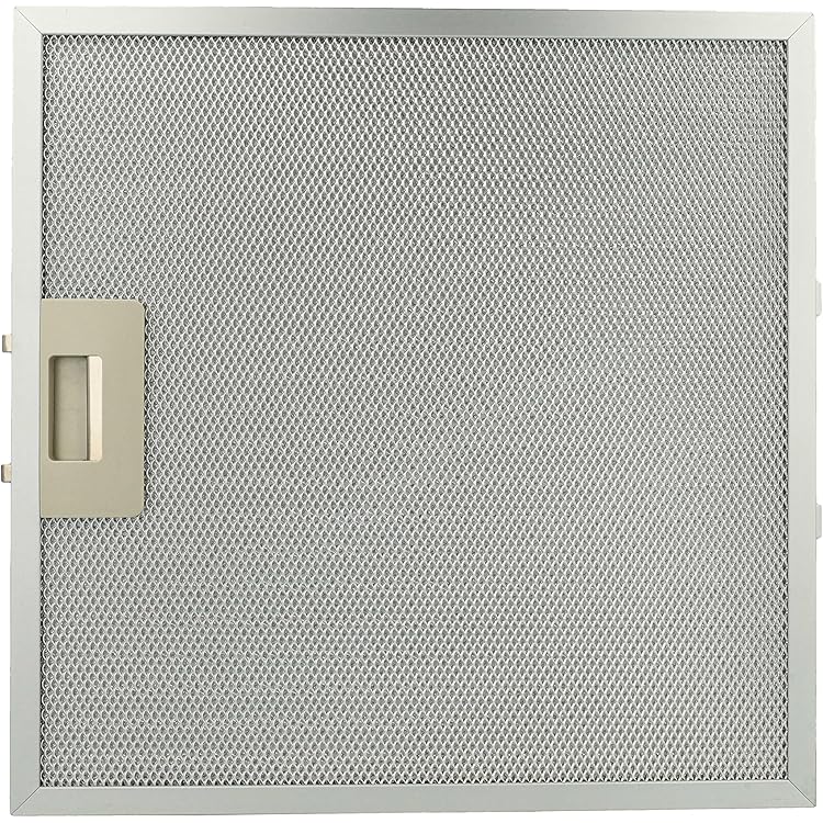 vhbw Filter Metallfettfilter, Dauerfilter 32 x 32 x 0,85cm Ersatz 