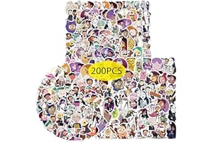 ‎GTOTD GTOTd The Owl Cartoon Stickers Aufkleber (200 Pcs) Cartoon Geschenke Merch für Laptop Wasserflasche Telefon Zubehör Auto Stoßstange Fenster Helm Dekor Teens