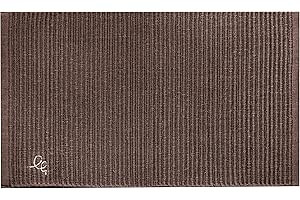 OLIVO TAPPETI OLIVO.Shop | Formula Tappeto Cotone Cucina, Tappeto passatoia Cucina Cotone Lavabile, Tappeto Cucina Lavabile, Vari Colori e Misure (Marrone, 50x80 cm)