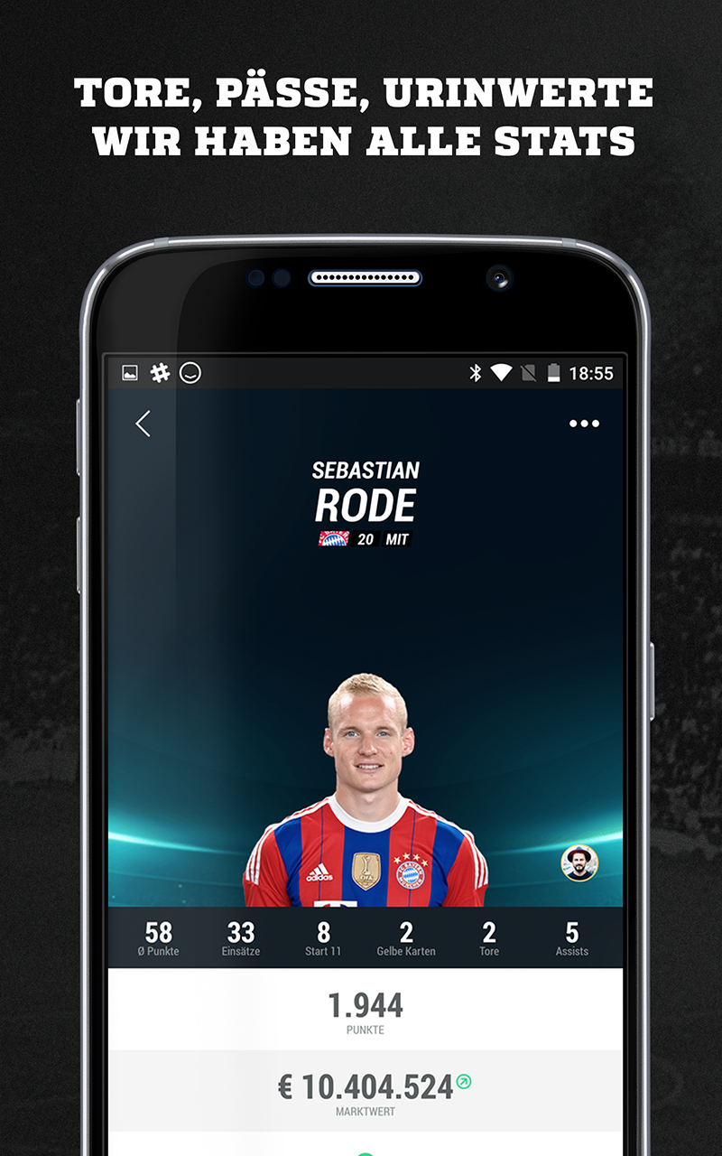 KICKBASE Bundesliga Manager Amazon.de Apps für Android