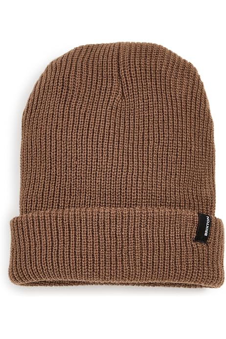 Brixton Men's Heist Beanie Hat, Coyote 