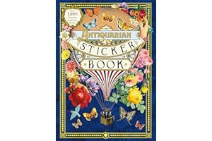 The Antiquarian Sticker Book (Over 1,000 Exquisite Victorian Stickers) /anglais