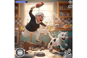 Caos de Gatos Malos vs. la Abuela: Aventura de Bromas de Escape de la Gatita Traviesa – Premium