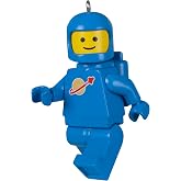 Hallmark Benny the Spaceman, LEGO Ornament, Keepsake, Blue | Resin, 6.4x4.8x4.7cm, LEGO Benny Design, 1 Ornament, Christmas o