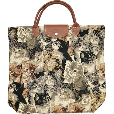 GFYFYZ Borsa per la Spesa Pieghevole, Sacchetti per Spesa Riutilizzabile, Borsa portatile a tracolla, Borsa con Coulisse in Nylon Leggero- Resistente e durevole - Max 50 libbre di capacità