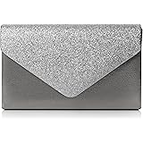 SwankySwans Femme Kelly Paillettes enveloppe Pochette de soirée fête Bal Sac d'embrayage