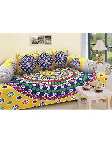 diwan cot pillow set