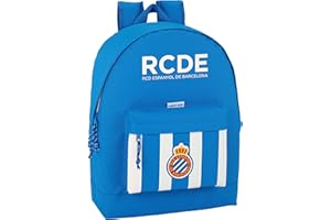 Safta Mochila R.C.D. Espanyol Oficial Mochila juvenil 325x150x430mm