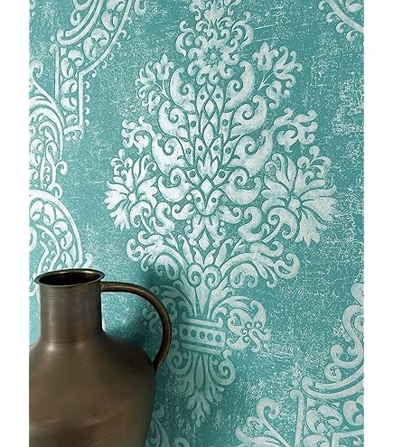 Papier Peints Baroque Attractive Intissé 10.05 MX 0.53 M Or Gris