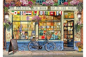Ravensburger The Greatest Bookshop 1000 Piece Jigsaw Puzzles for Adults and Kids Age 12 Years Up